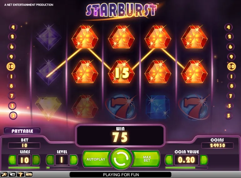 starburst casino